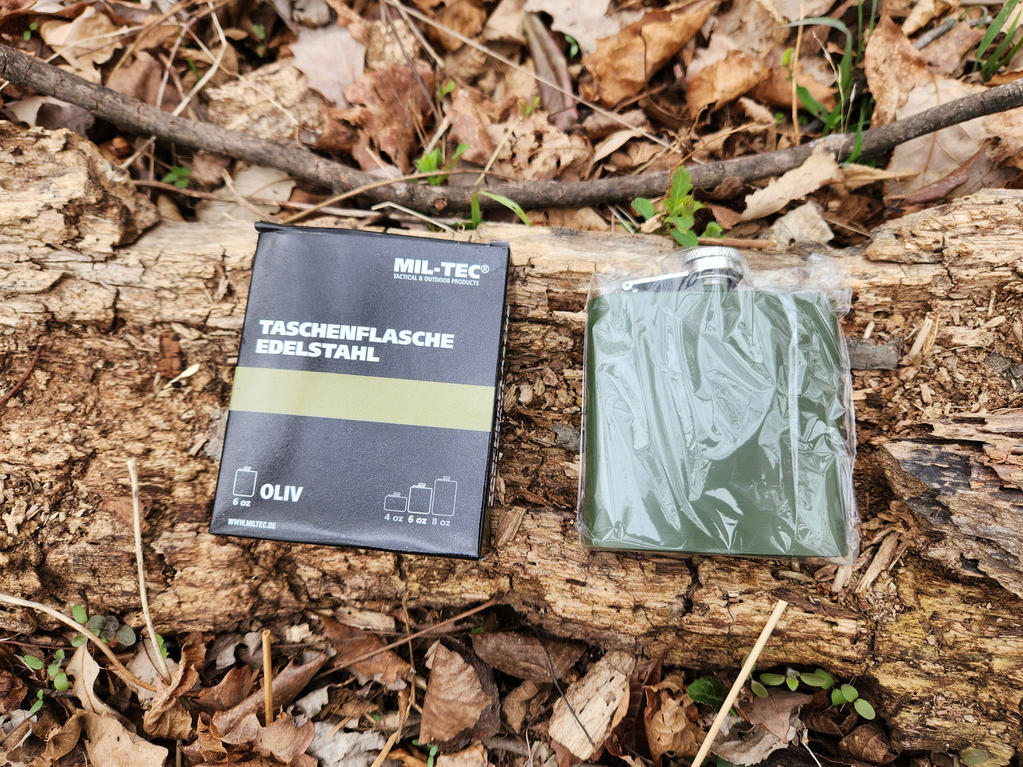 Mil-Tec OD Flask 6oz